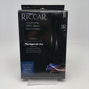 Riccar RFH-6 Type F Supralite HEPA Filtration Vacuum Bags 6